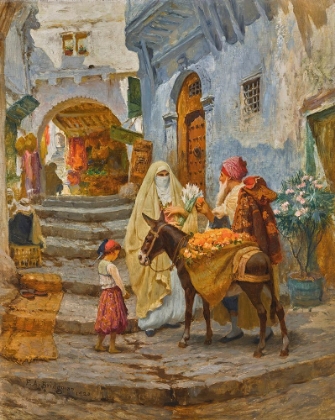 Picture of THE ORANGE SELLER 1920