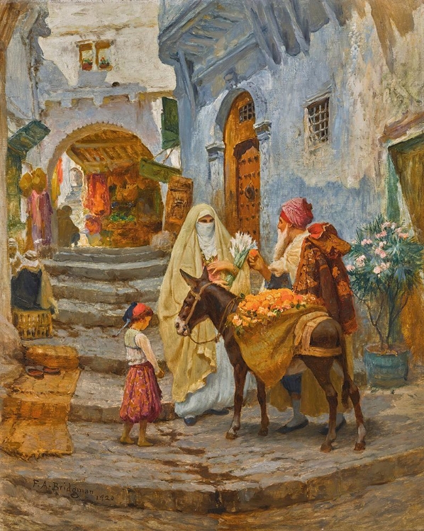 Picture of THE ORANGE SELLER 1920
