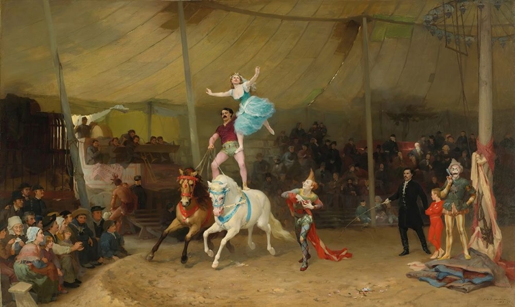 Picture of THE AMERICAN CIRCUS IN FRANCE 1869