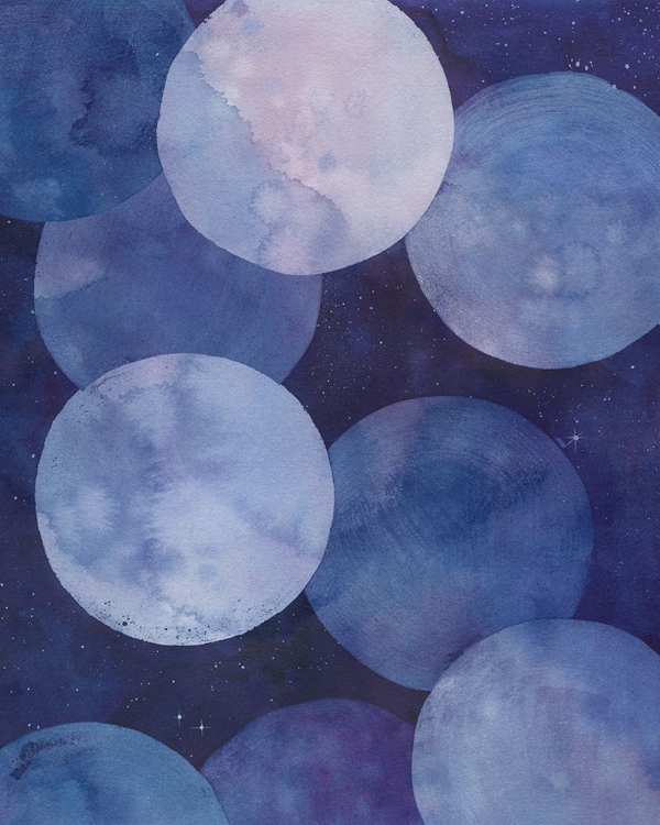Picture of AMETHYST MOONS I