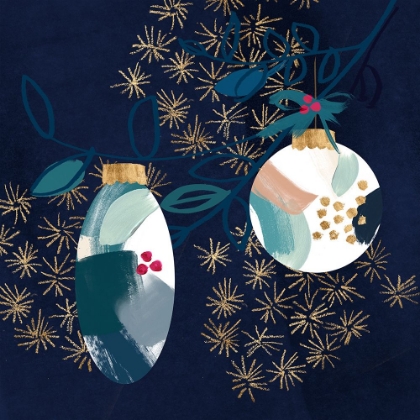 Picture of CRAFTY BLUE CHRISTMAS I