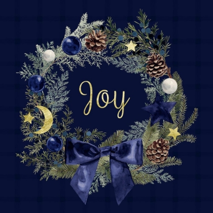 Picture of BLUE JUNIPER WREATH II