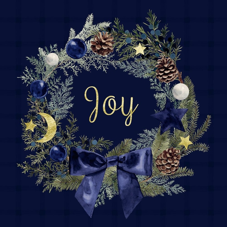 Picture of BLUE JUNIPER WREATH II