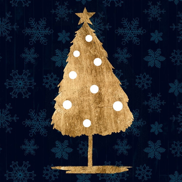 Picture of BLUE SOPHISTICATED CHRISTMAS I