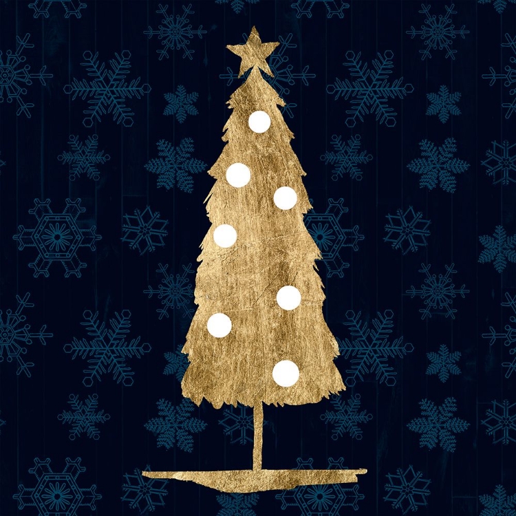 Picture of BLUE SOPHISTICATED CHRISTMAS II
