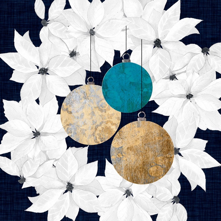 Picture of BLUE SOPHISTICATED CHRISTMAS III