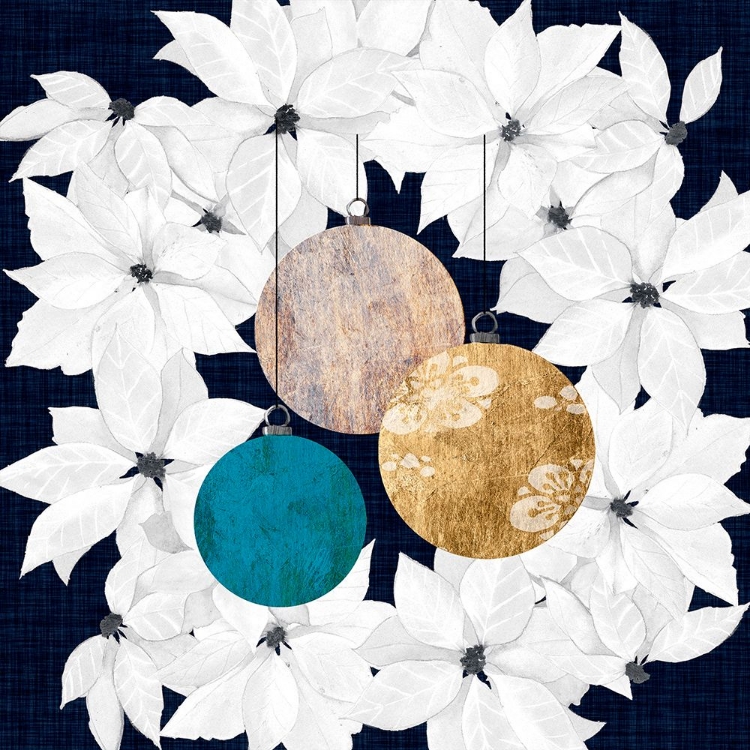 Picture of BLUE SOPHISTICATED CHRISTMAS IV