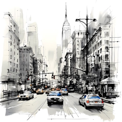 Picture of ILLUSTRATED CITY IV