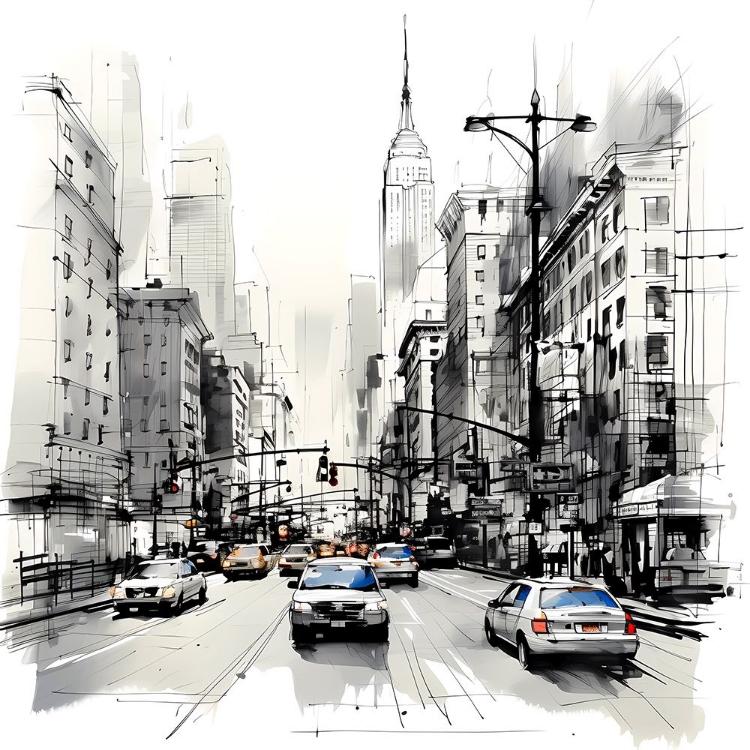 Picture of ILLUSTRATED CITY IV