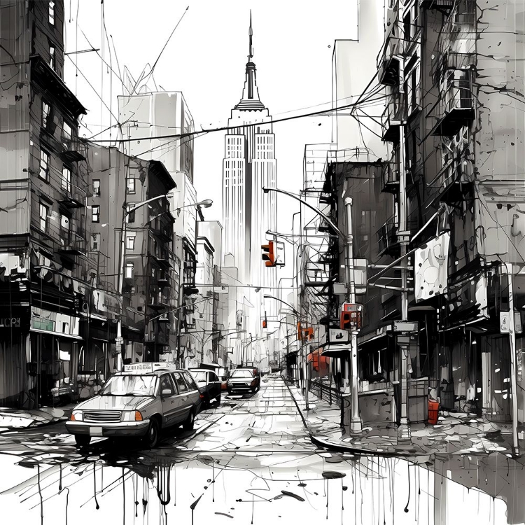 Picture of ILLUSTRATED CITY VI