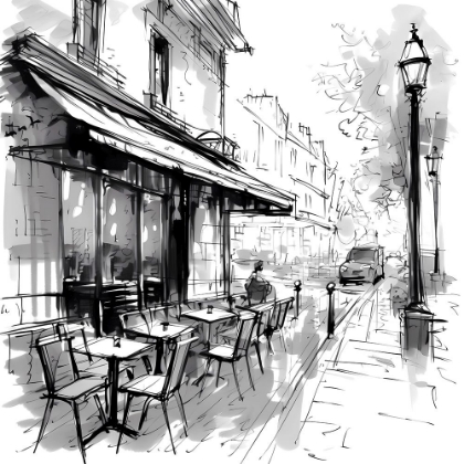 Picture of PARIS CAFE I