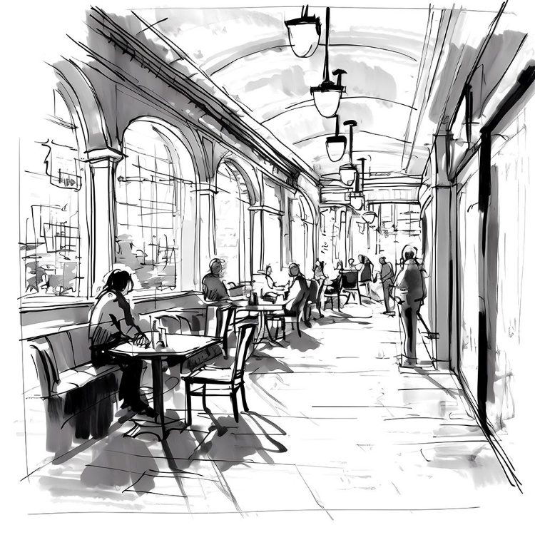Picture of PARIS CAFE IV