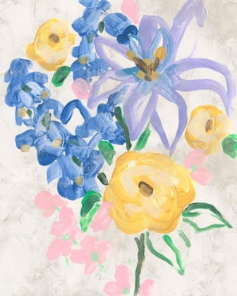 Picture of BRUSH BLOSSOMS I
