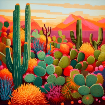 Picture of DESERT PALETTE I
