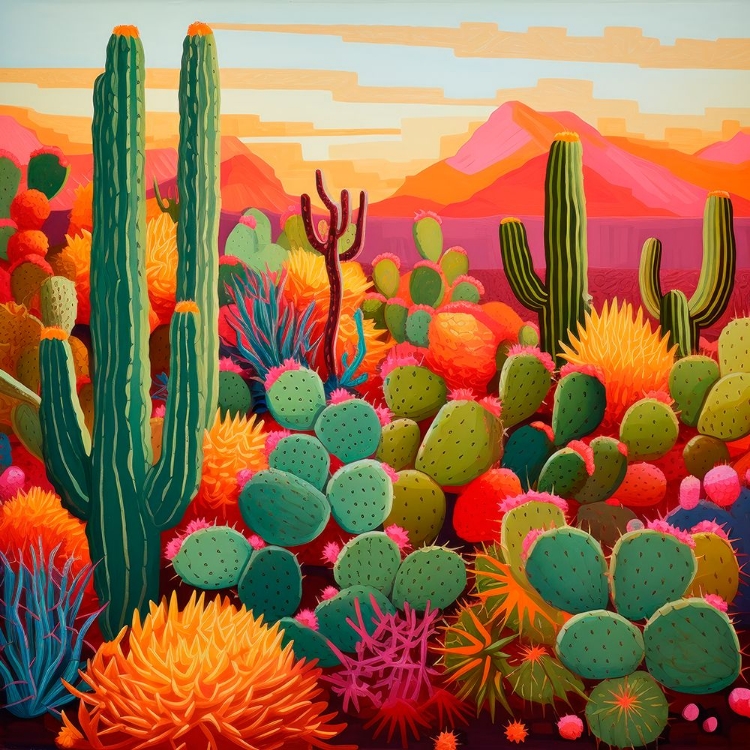 Picture of DESERT PALETTE I