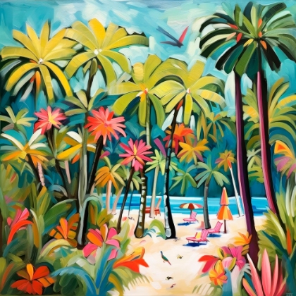 Picture of TROPICAL PARADISE DREAMS I