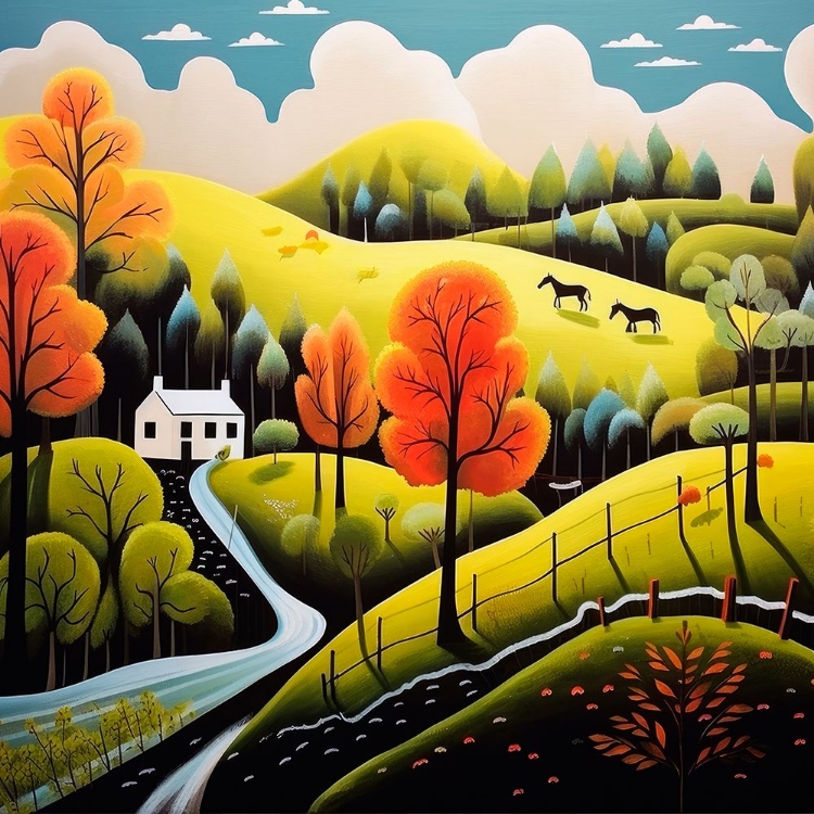 Picture of LANDSCAPES IN HARMONY II