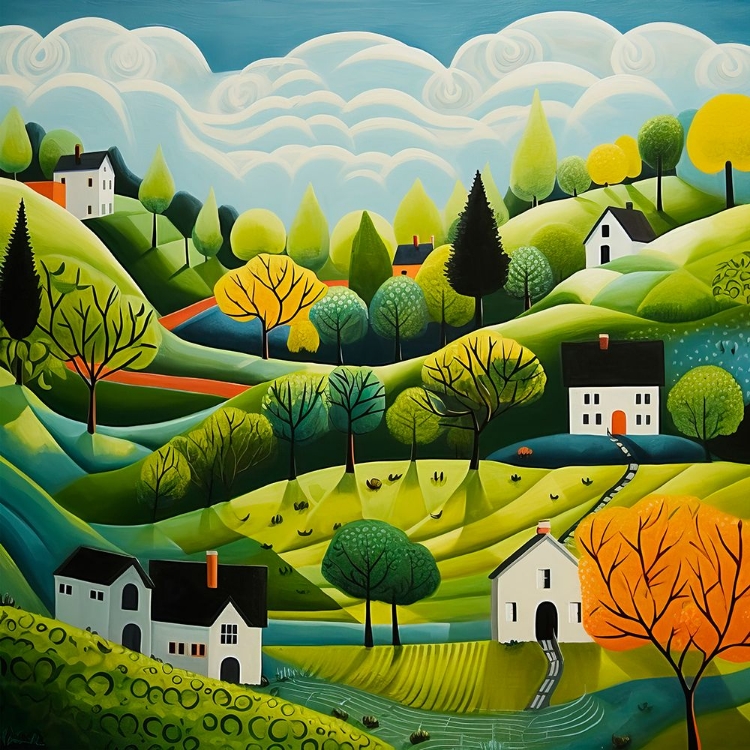 Picture of LANDSCAPES IN HARMONY IV