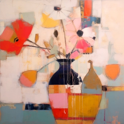 Picture of STILL LIFE, FLOWERS I