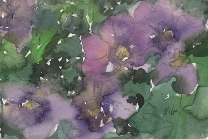 Picture of LANGUAGE OF VIOLETS I