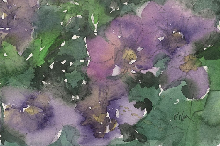 Picture of LANGUAGE OF VIOLETS I