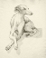 Picture of GREYHOUND ON PARCHMENT I