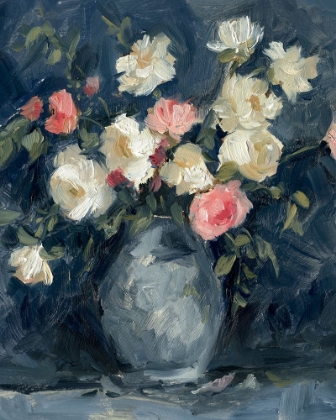 Picture of IMPASTO FLORAL ARRANGEMENT I