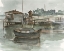 Picture of DARK WATERCOLOR HARBOR STUDY II