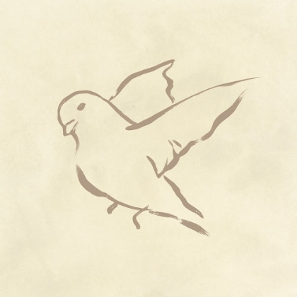 Picture of BRUSH BIRD I