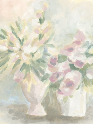 Picture of FADED FLORAL FRESCO I