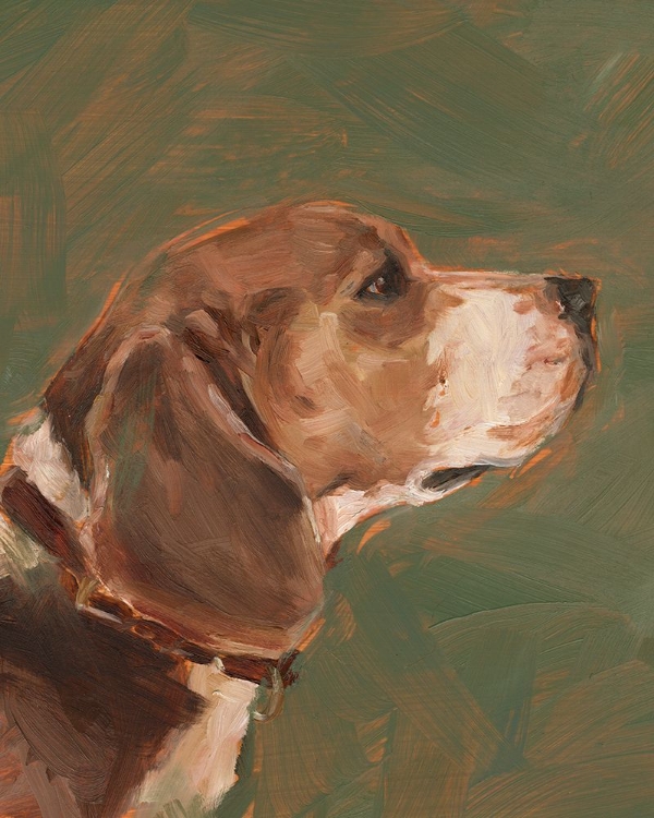 Picture of ANTIQUE DOG STUDY I