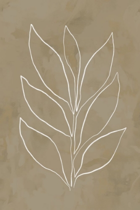 Picture of LEAF LINE ART I