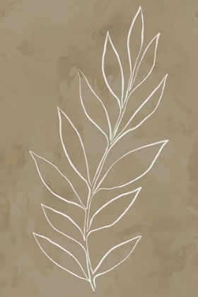 Picture of LEAF LINE ART III