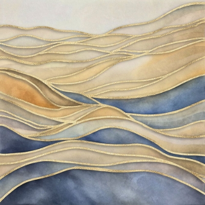 Picture of A GOLDEN LANDSCAPE I