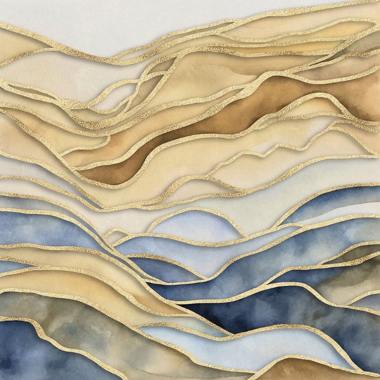 Picture of A GOLDEN LANDSCAPE IV