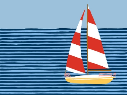 Picture of SAILBOAT STRIPES II