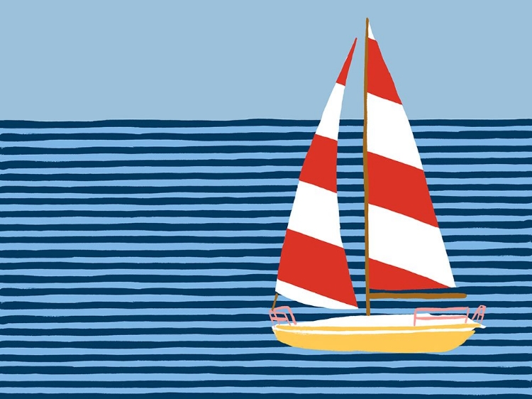Picture of SAILBOAT STRIPES II