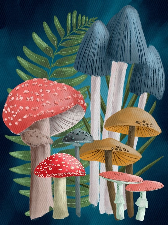 Picture of HARVEST MUSHROOMS II
