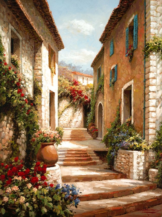 Picture of A FLOWERED PASSAGE
