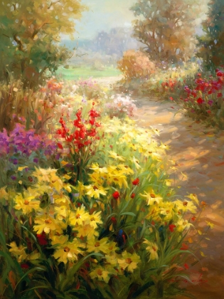 Picture of PATH OF FLOWERS