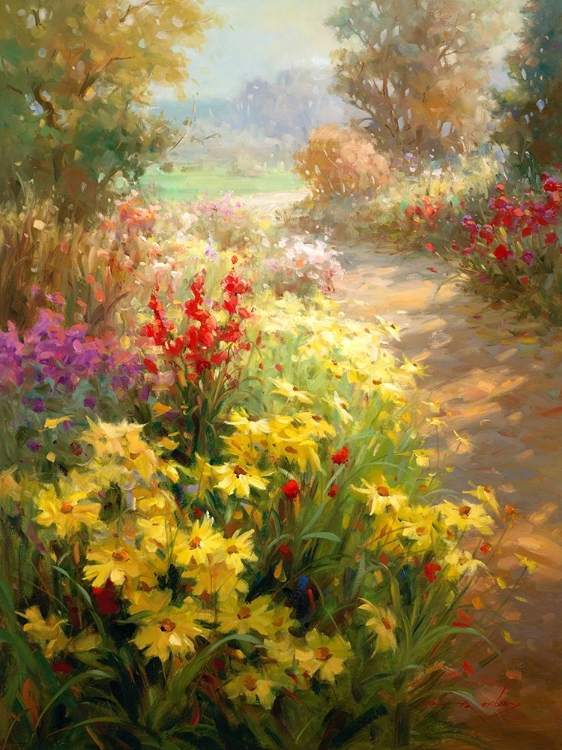 Picture of PATH OF FLOWERS