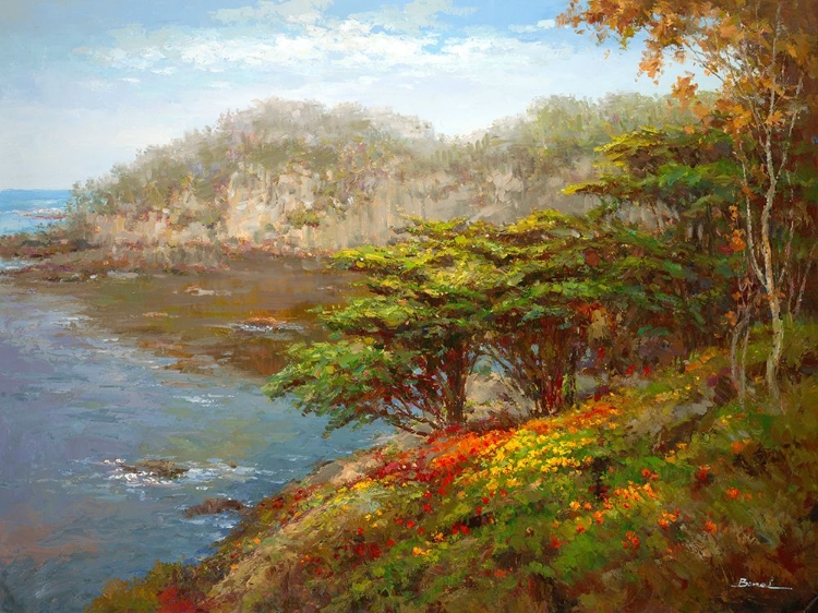 Picture of WILDFLOWERS ON THE COAST