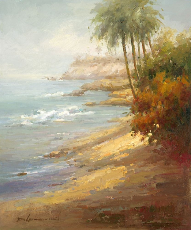 Picture of PALMS ALONG THE SAND