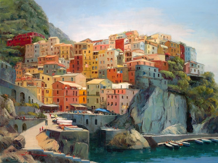 Picture of VILLAGE ON THE CLIFFS