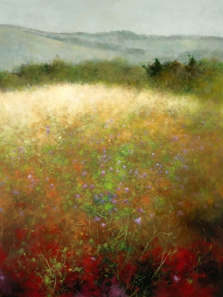Picture of ROLLING HILLS AND WILDFLOWERS