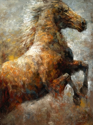 Picture of REARING STALLION