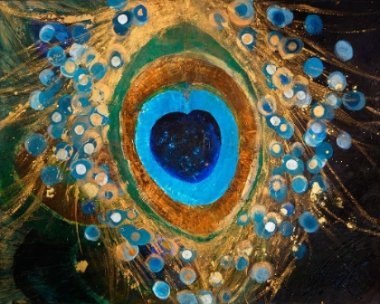 Picture of PAINTED PEACOCK FEATHER