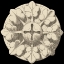 Picture of ARCHITECTURAL ROSETTE II