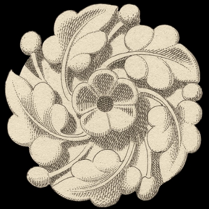 Picture of ARCHITECTURAL ROSETTE III