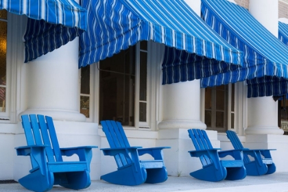 Picture of BLUE AWNINGS